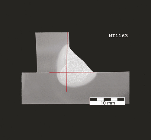 Seam pattern deep penetration